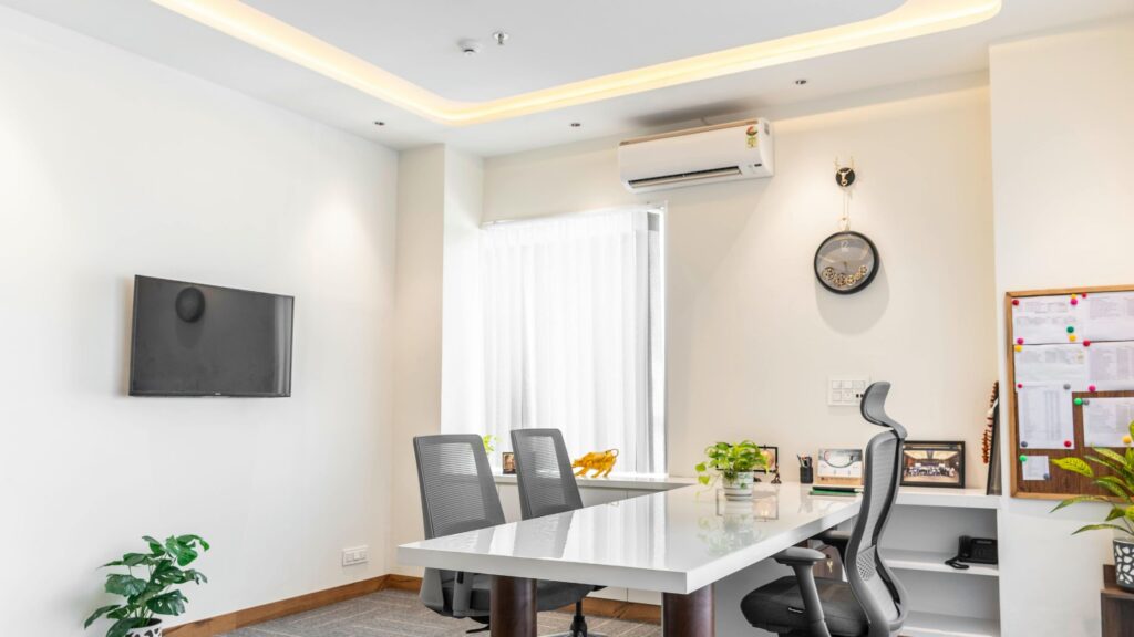 how good office lighting & layout improve mood & performance